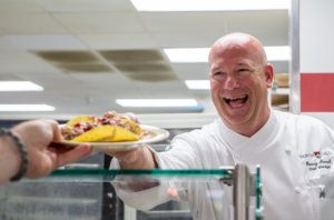 Danny Avenel beat chefs nationwide to win Cranberry Marketing Committee/Flik Independent School Dining Recipe Contest